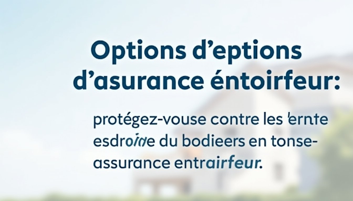 découvrez comment obtenir le meilleur devis d'assurance emprunteur à vernon. comparez les offres et trouvez la couverture adaptée à vos besoins pour sécuriser votre crédit en toute tranquillité.