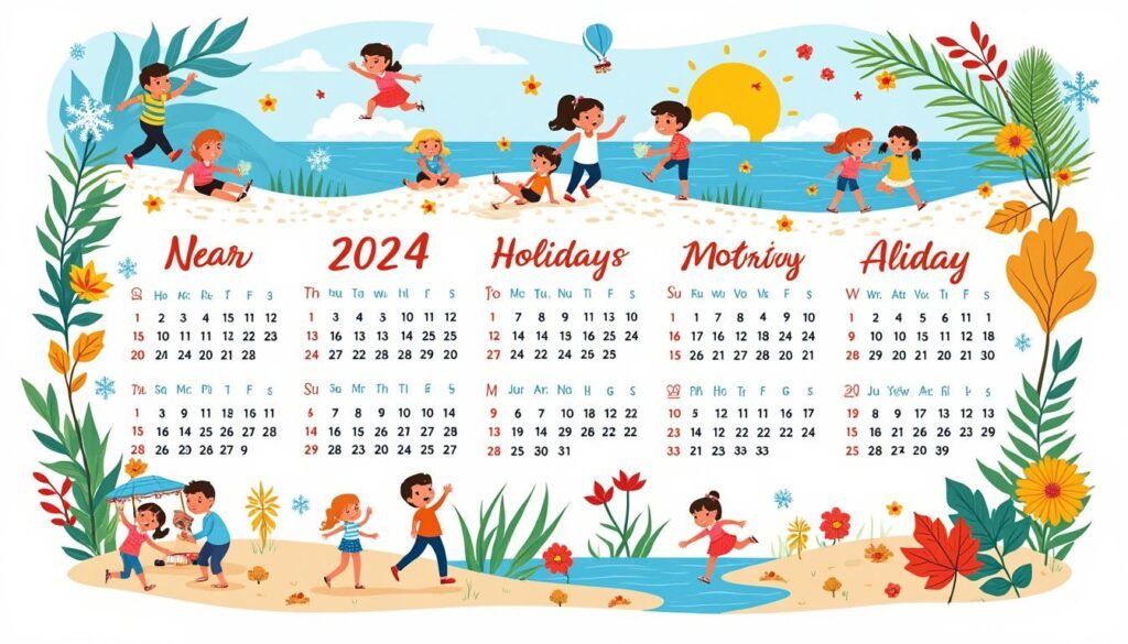découvrez le calendrier officiel des vacances scolaires pour les années 2024 à 2026. ne manquez aucune date importante pour planifier vos congés en famille grâce à notre guide complet des vacances scolaires.