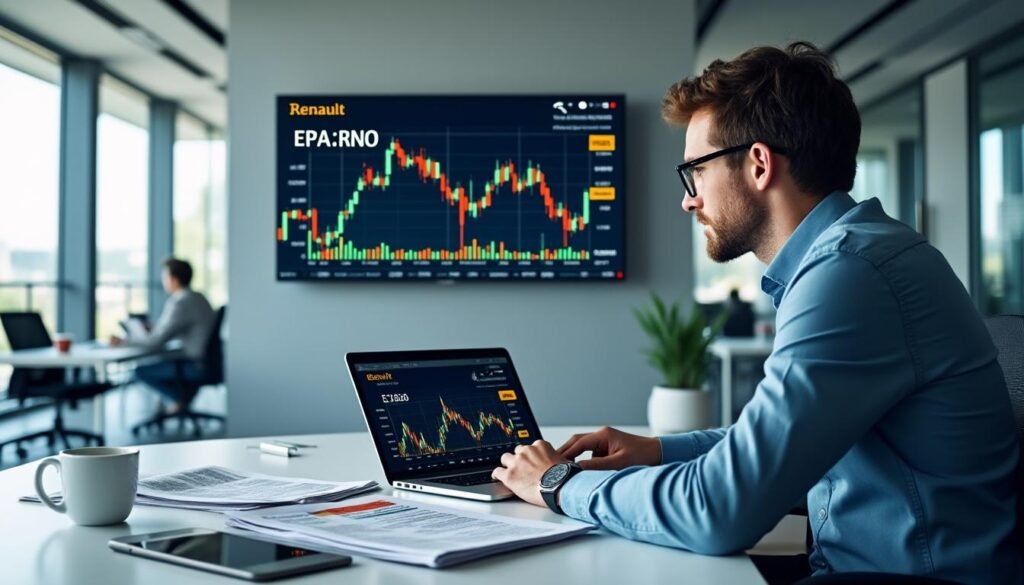 découvrez notre analyse complète sur le prix de l'action renault (epa : rno). obtenez des insights approfondis sur les performances de l'action, les tendances du marché et les facteurs influençant la valorisation de renault. ne manquez pas nos conseils d'investissement et notre évaluation des perspectives futures.