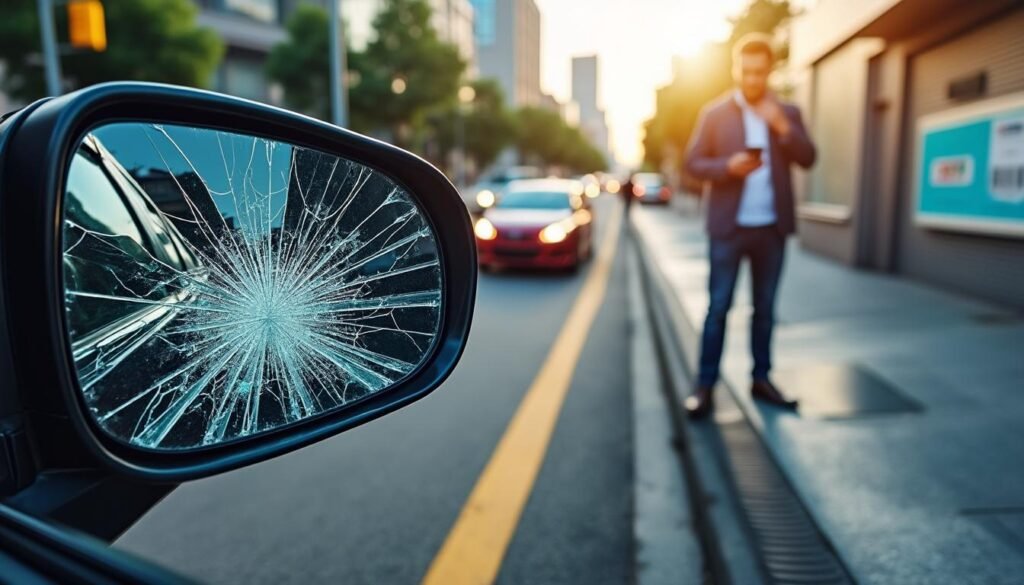 rétroviseur cassé ? démarches, déclaration à l’assurance, couverture (bris de glace), franchise, responsabilité et conseils pour une réparation rapide.